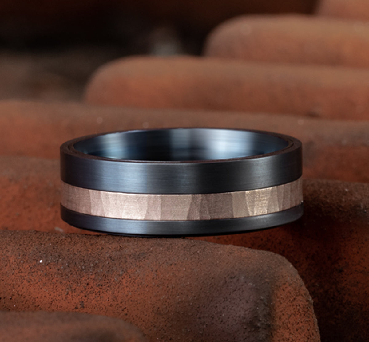 THE STRYKER - Darkened Tantalum / 14K Rose Gold - image 4