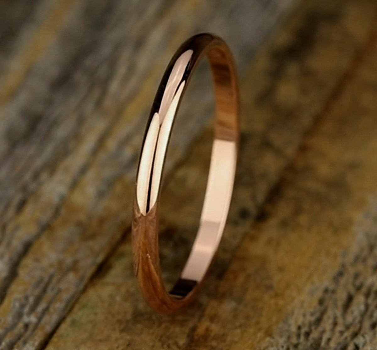 Regular Dome Classic Fit - 14K Rose Gold - image 4