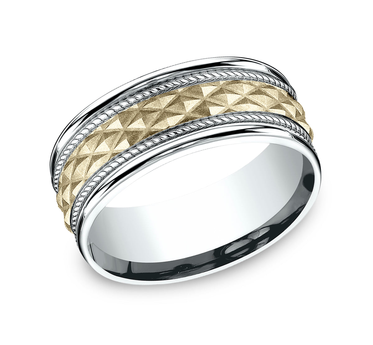 THE GIZA - 14K White / Yellow Gold
