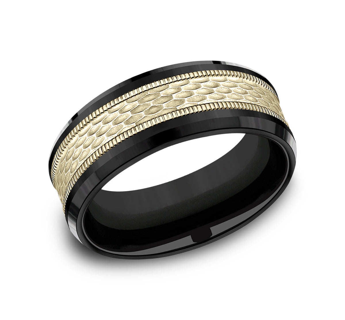 THE ATHLETE - Black Titanium / 14K Yellow Gold