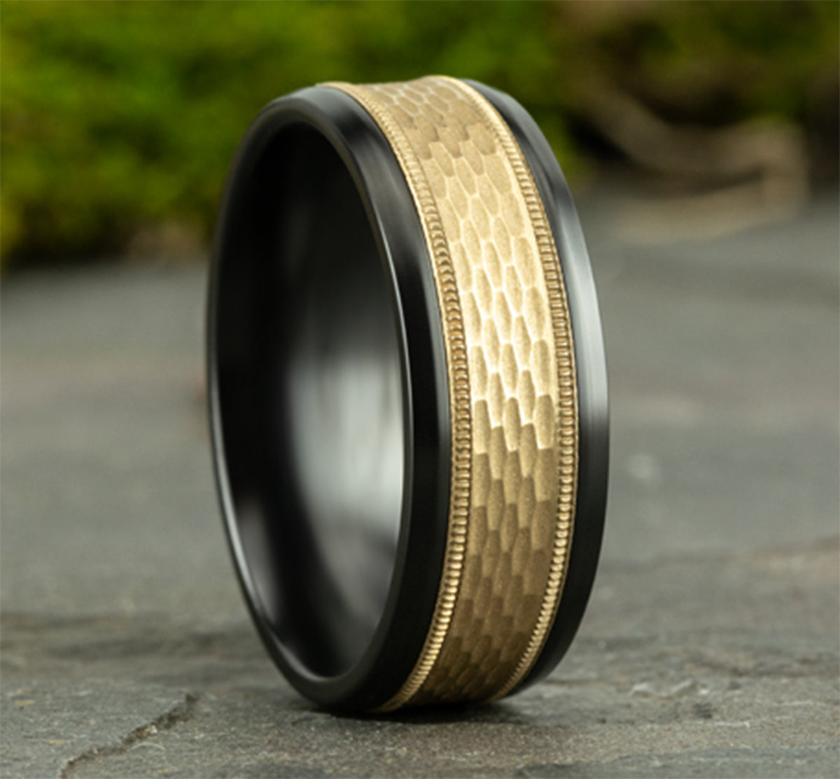 THE ATHLETE - Black Titanium / 14K Yellow Gold - image 4