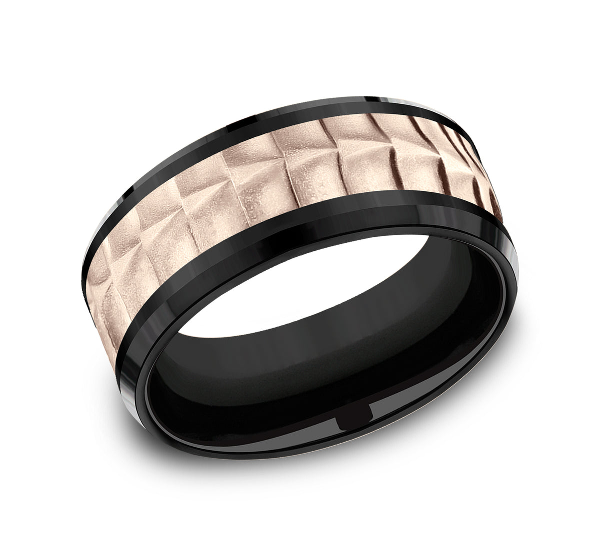 THE DUNDEE - Black Titanium / 14K Rose Gold