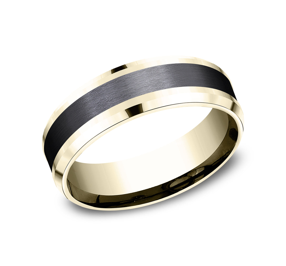 THE DUKE - 14K Yellow Gold / Black Titanium