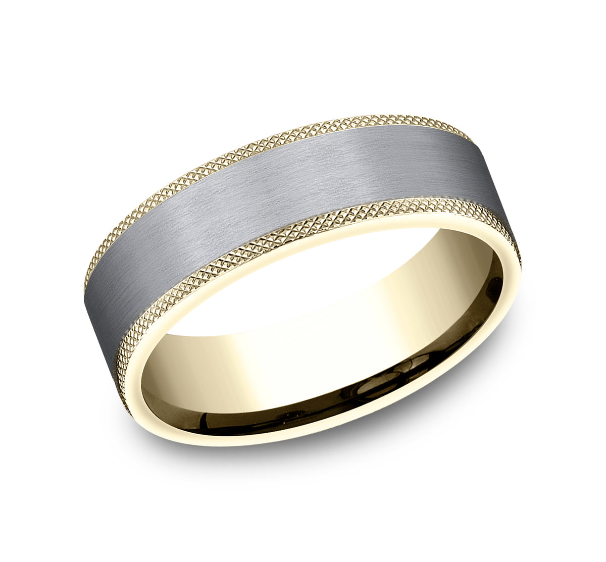THE ROGUE - 14K Yellow Gold / Grey Tantalum