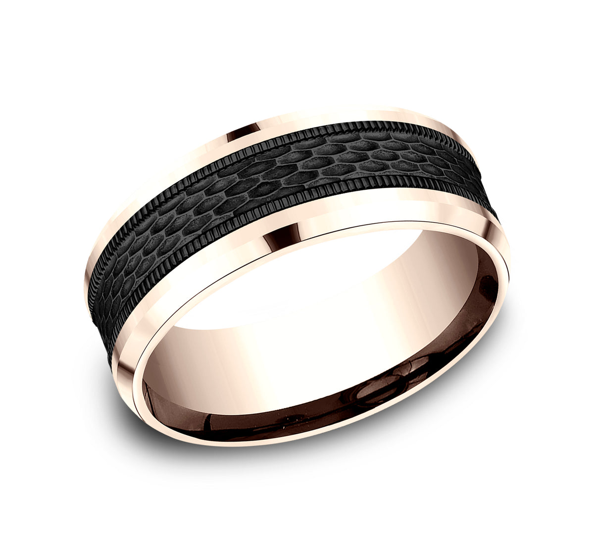THE ATHLETE - 14K Rose Gold / Black Titanium