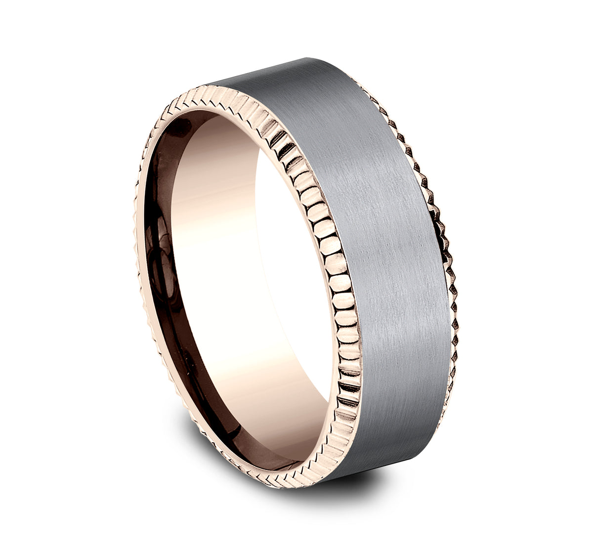 THE GENERAL - 14K Rose Gold / Grey Tantalum - image 2