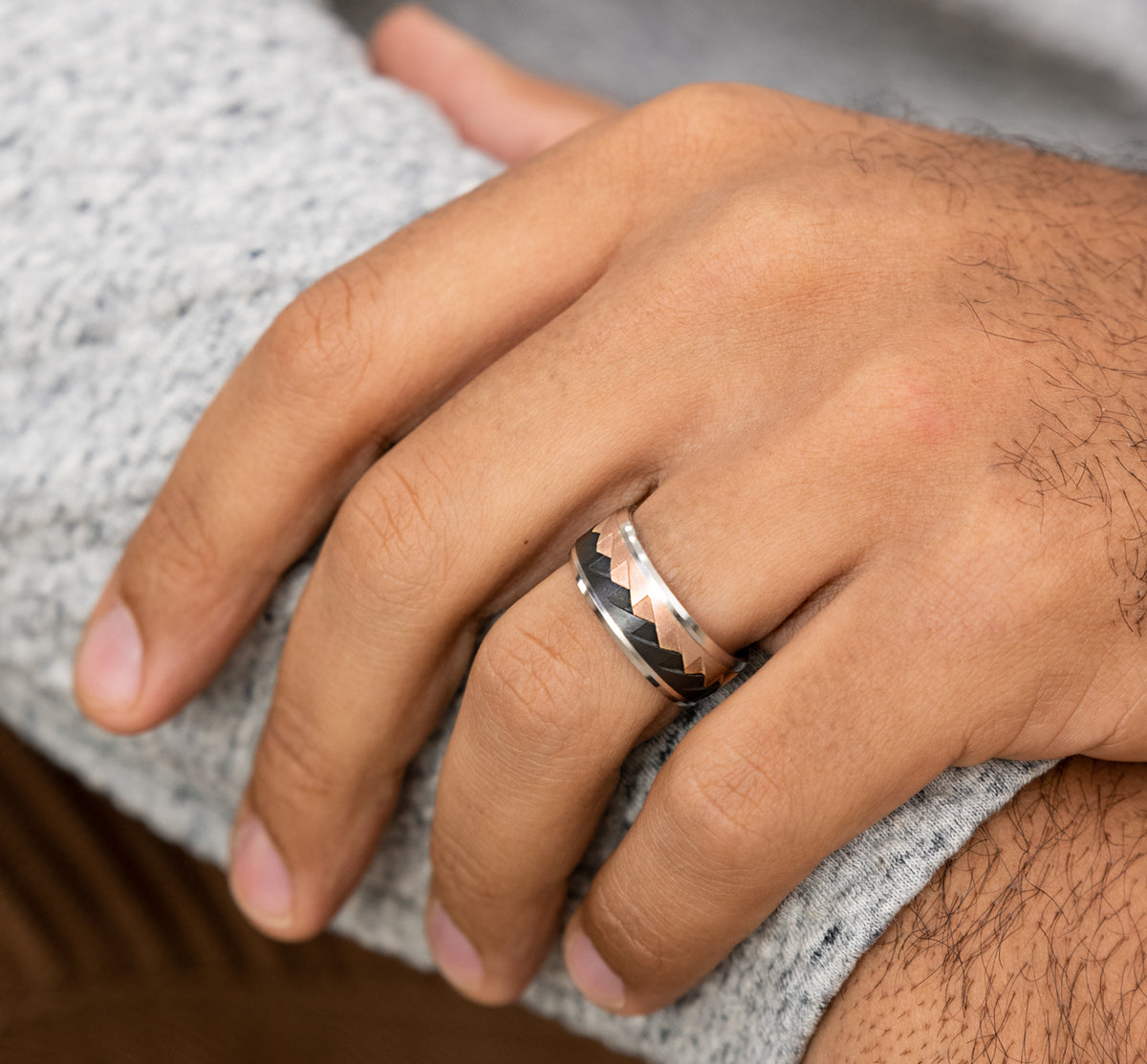 THE RANGE - 14K White / Rose Gold / Black Titanium - image 5