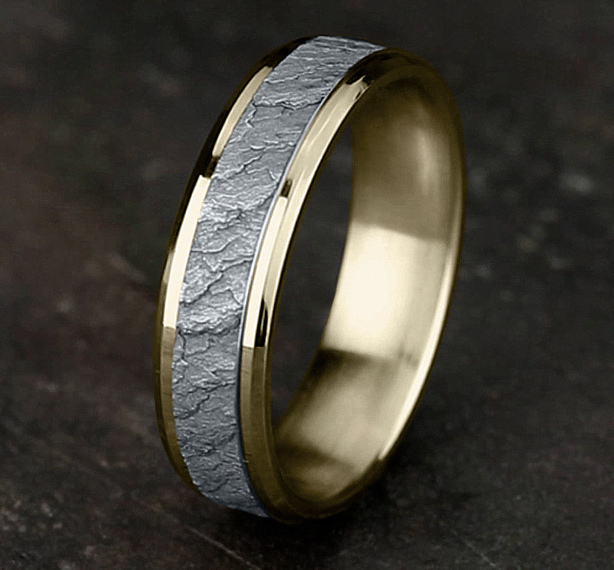 THE VESUVIUS - 14K Yellow / White Gold - image 4