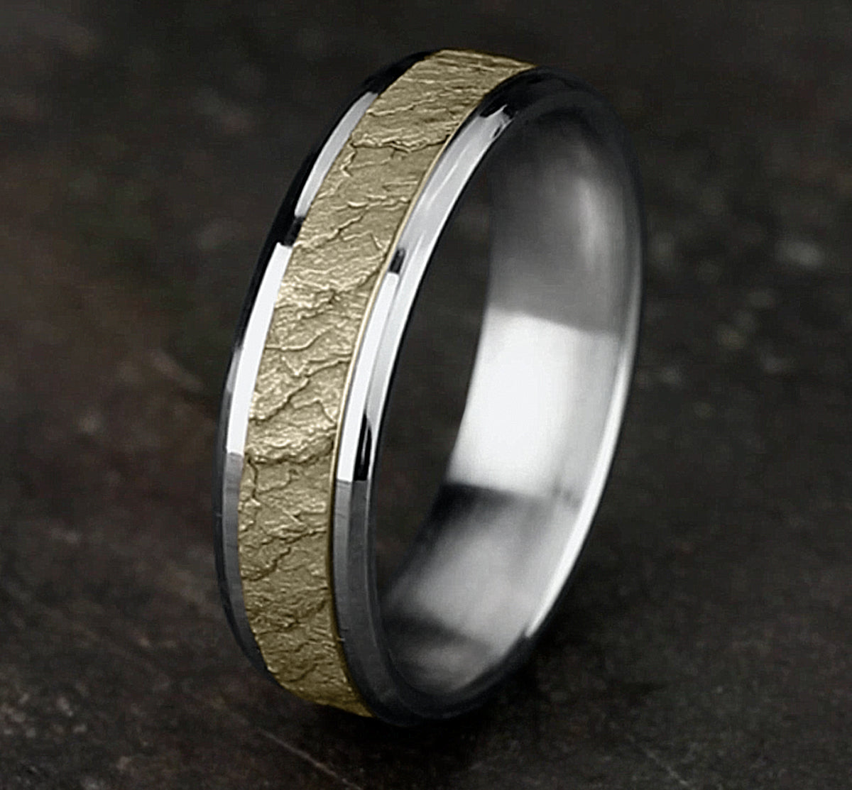 THE VESUVIUS - 14K White / Yellow Gold - image 4