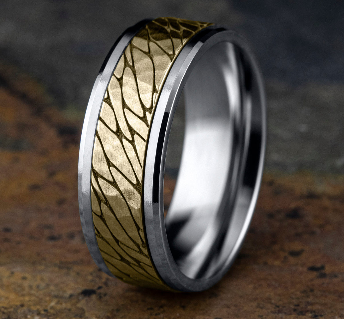 THE BERING - 14K White / Yellow Gold - image 4