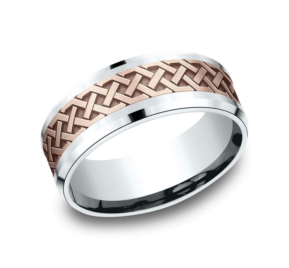 THE ADARE - 14K White / Rose Gold