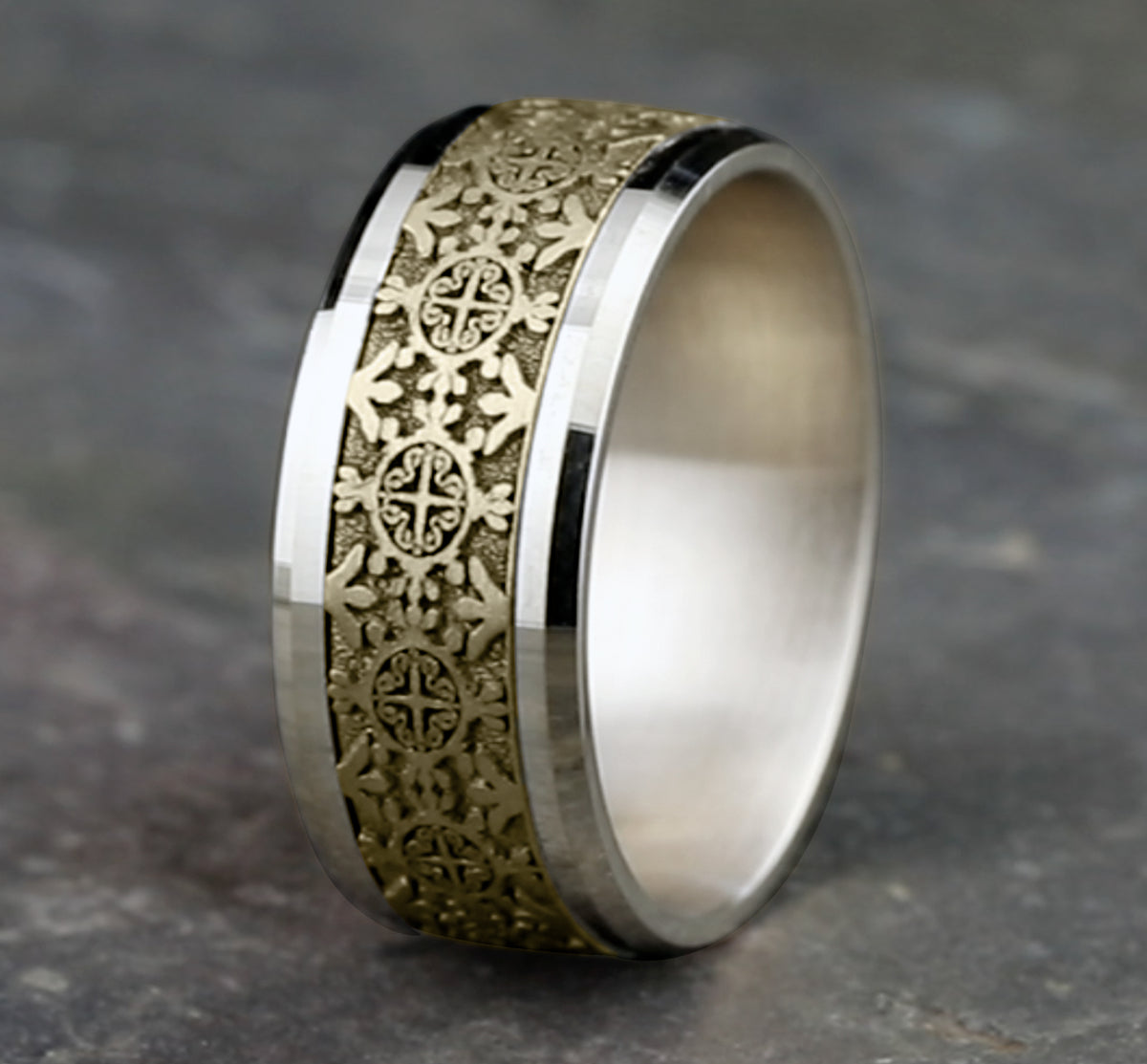 THE SAINT - 14K White / Yellow Gold - image 4