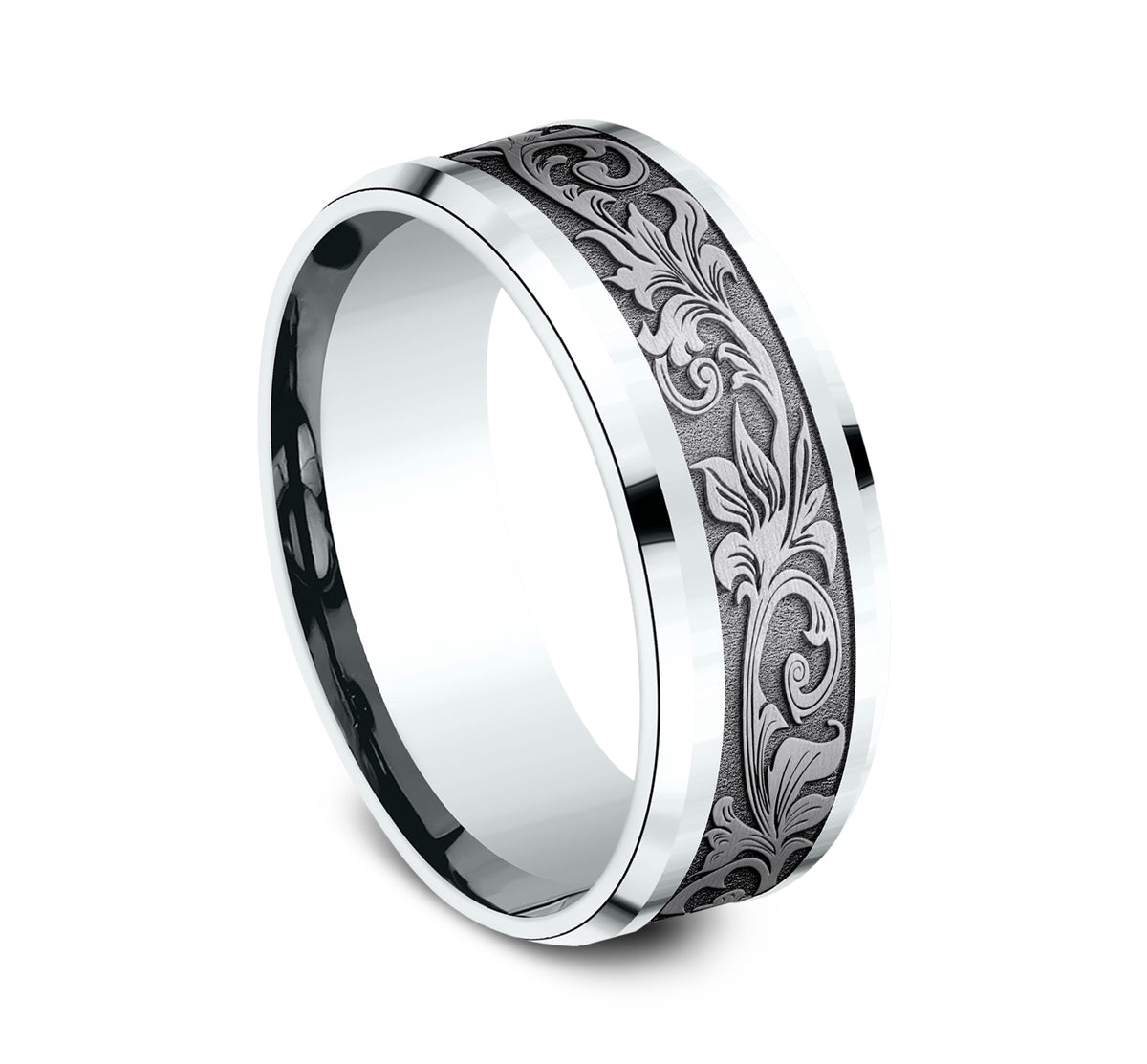 THE ROYAL - 14K White Gold / Grey Tantalum - image 2