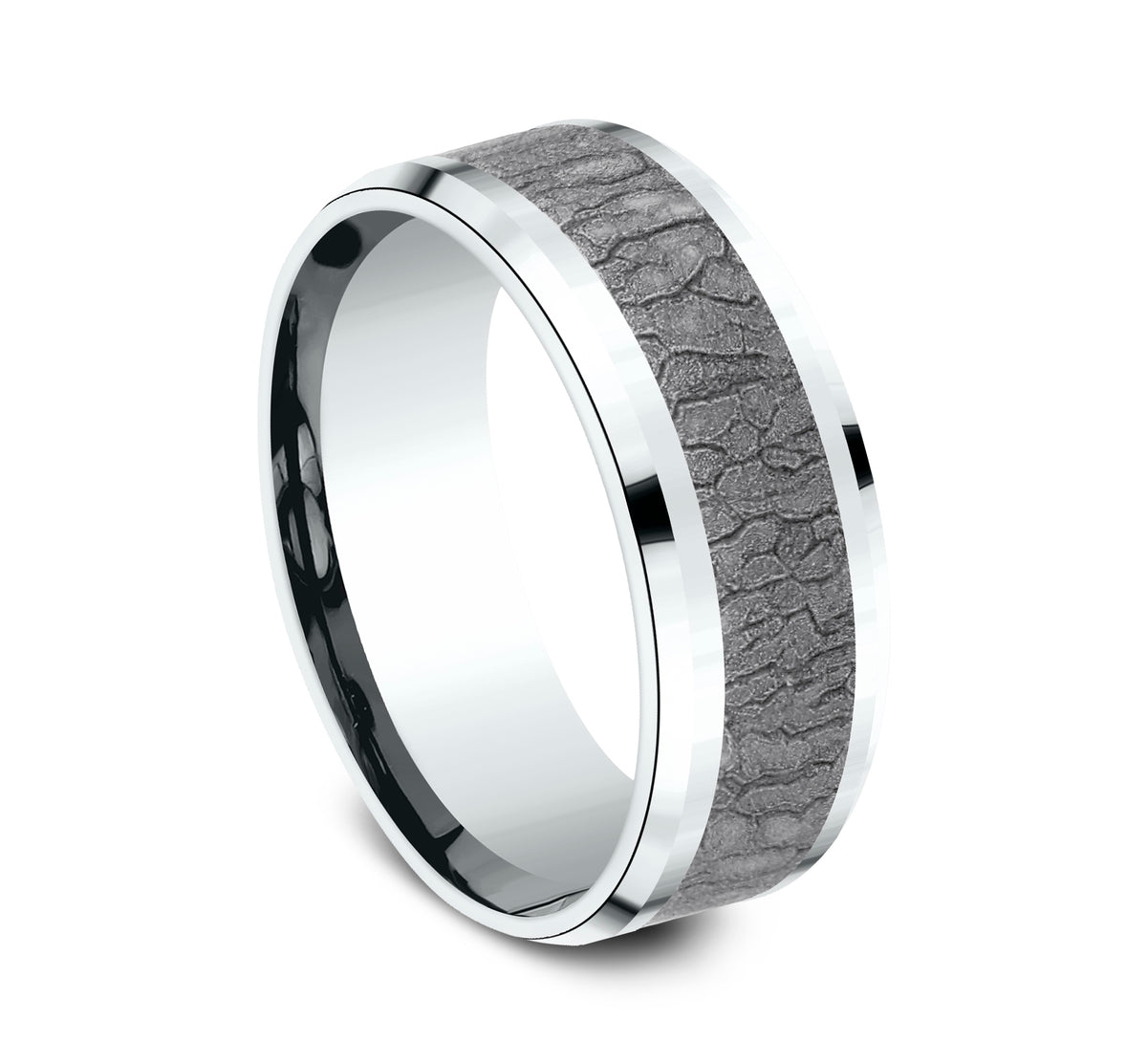 THE LINDEN - 14K White Gold / Grey Tantalum - image 2