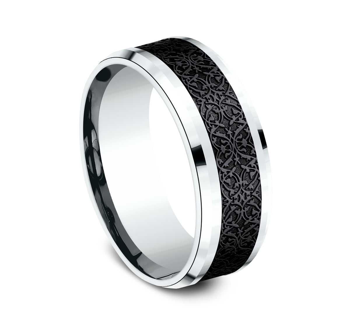 THE CONQUERER - 14K White Gold / Black Titanium - image 2