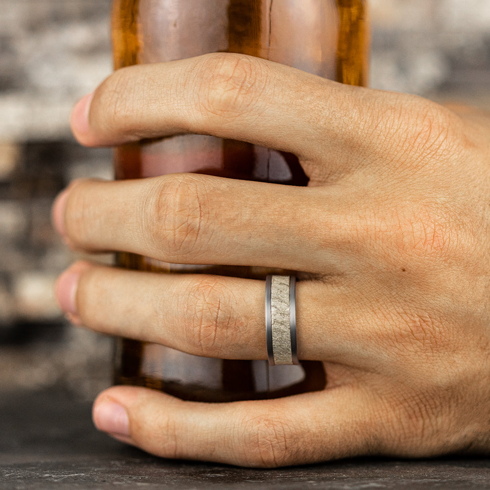 THE VESUVIUS - Grey Tantalum / 14K White Gold - image 5