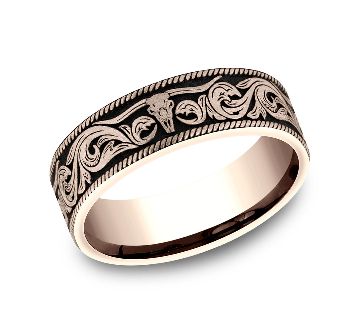 THE LONGHORN - 14K Rose Gold
