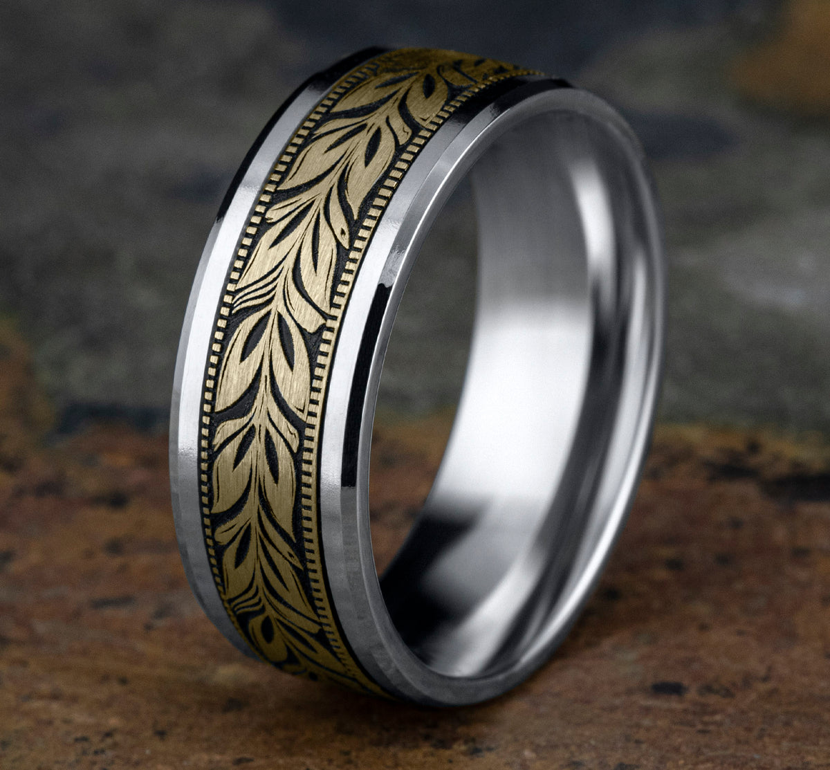 THE BALI - 14K White / Yellow Gold - image 4