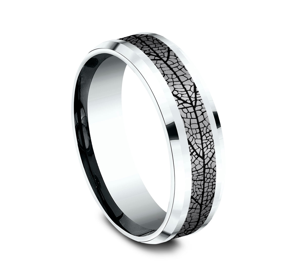 THE BRYCE - 14K White Gold / Grey Tantalum - image 2