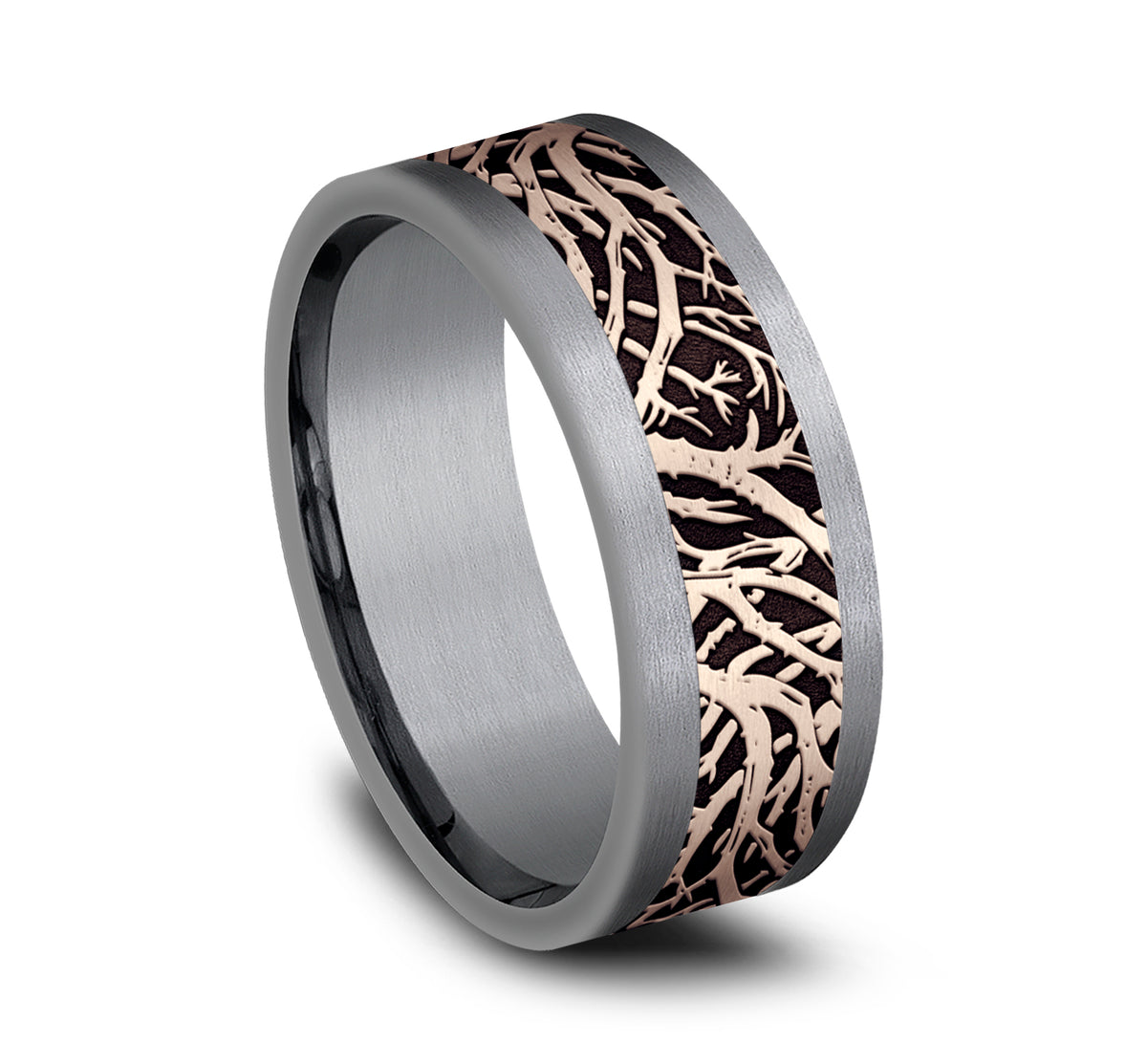 THE WINDSOR - Grey Tantalum / 14K Rose Gold - image 2