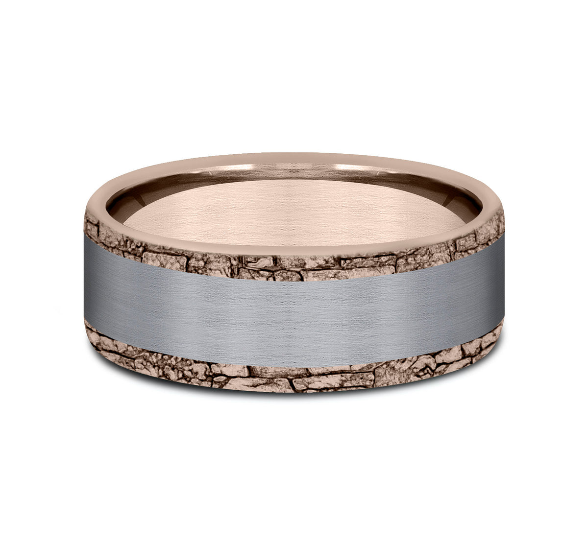 THE HADRIAN - 14K Rose Gold / Grey Tantalum - image 3