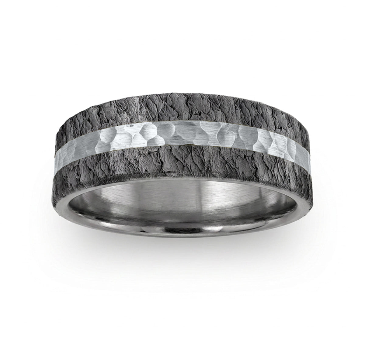 THE RIFT - Grey Tantalum / 14k White Gold - image 3