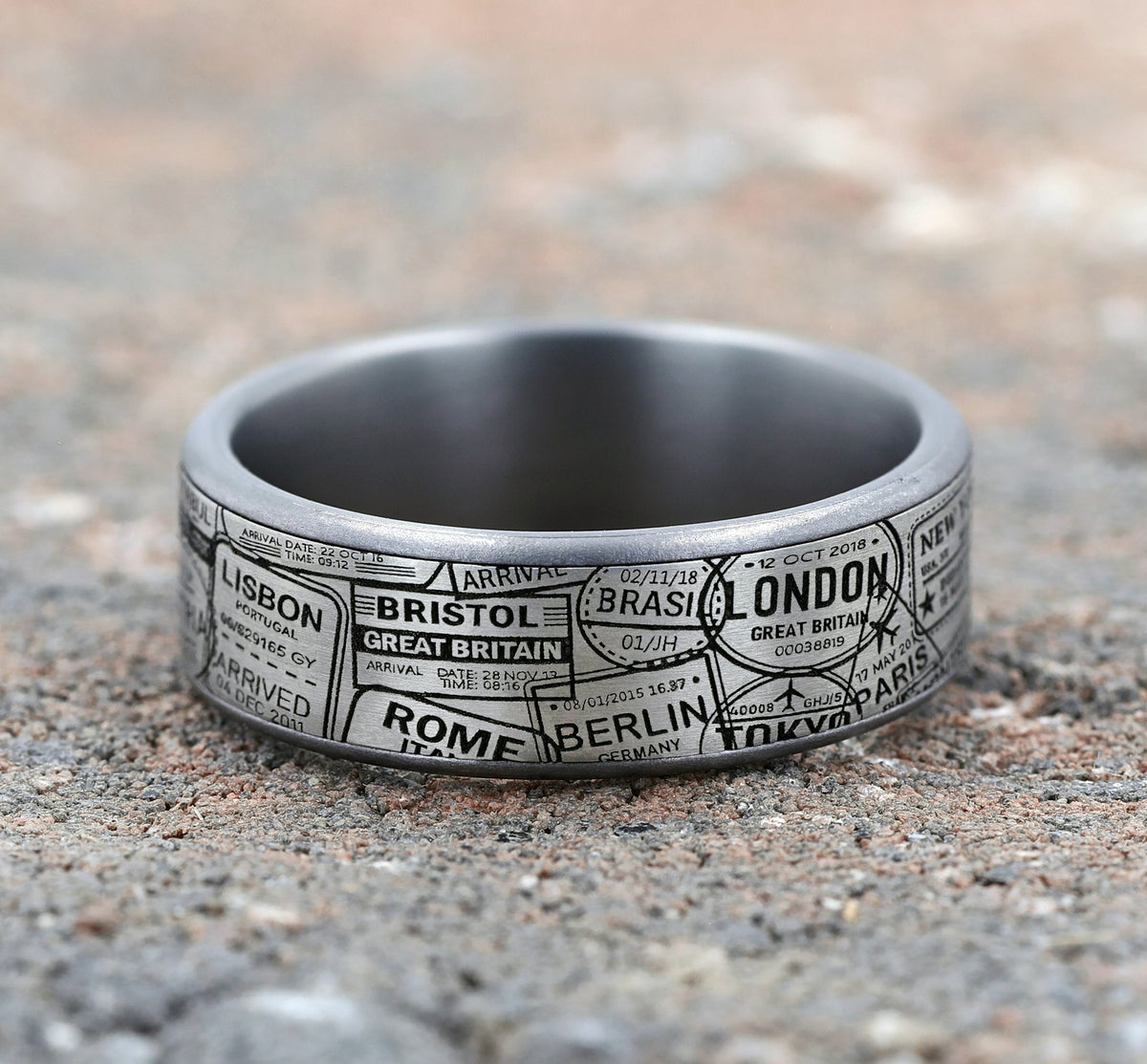 THE GLOBETROTTER - Grey Tantalum / Grey/Black Titanium - image 4