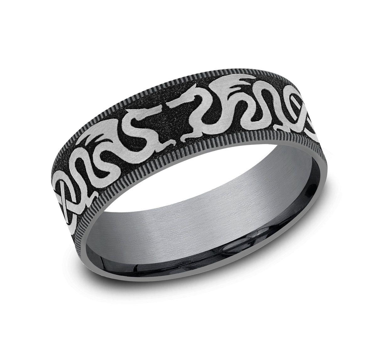 THE DRAGON - Grey Tantalum / Grey/Black Titanium