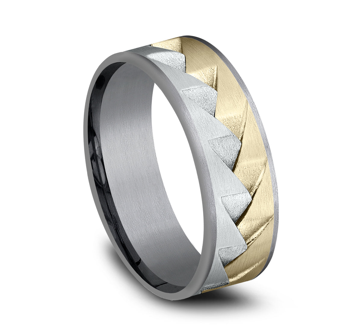 THE RANGE - Grey Tantalum, 14K White / Yellow Gold - image 2