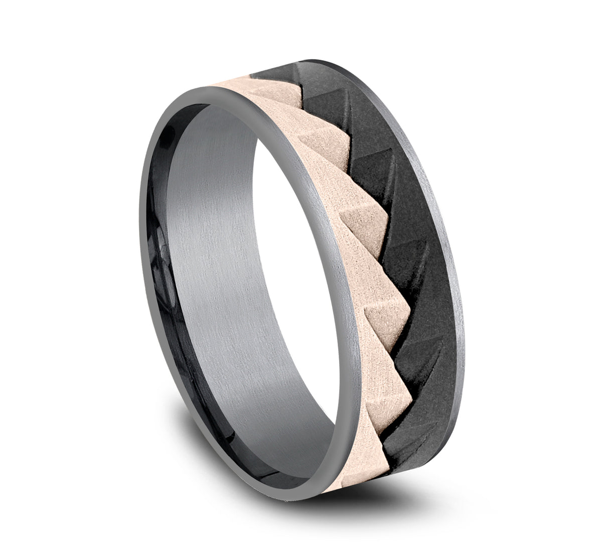 THE RANGE - Grey Tantalum, Black Titanium, / 14K Rose Gold - image 2