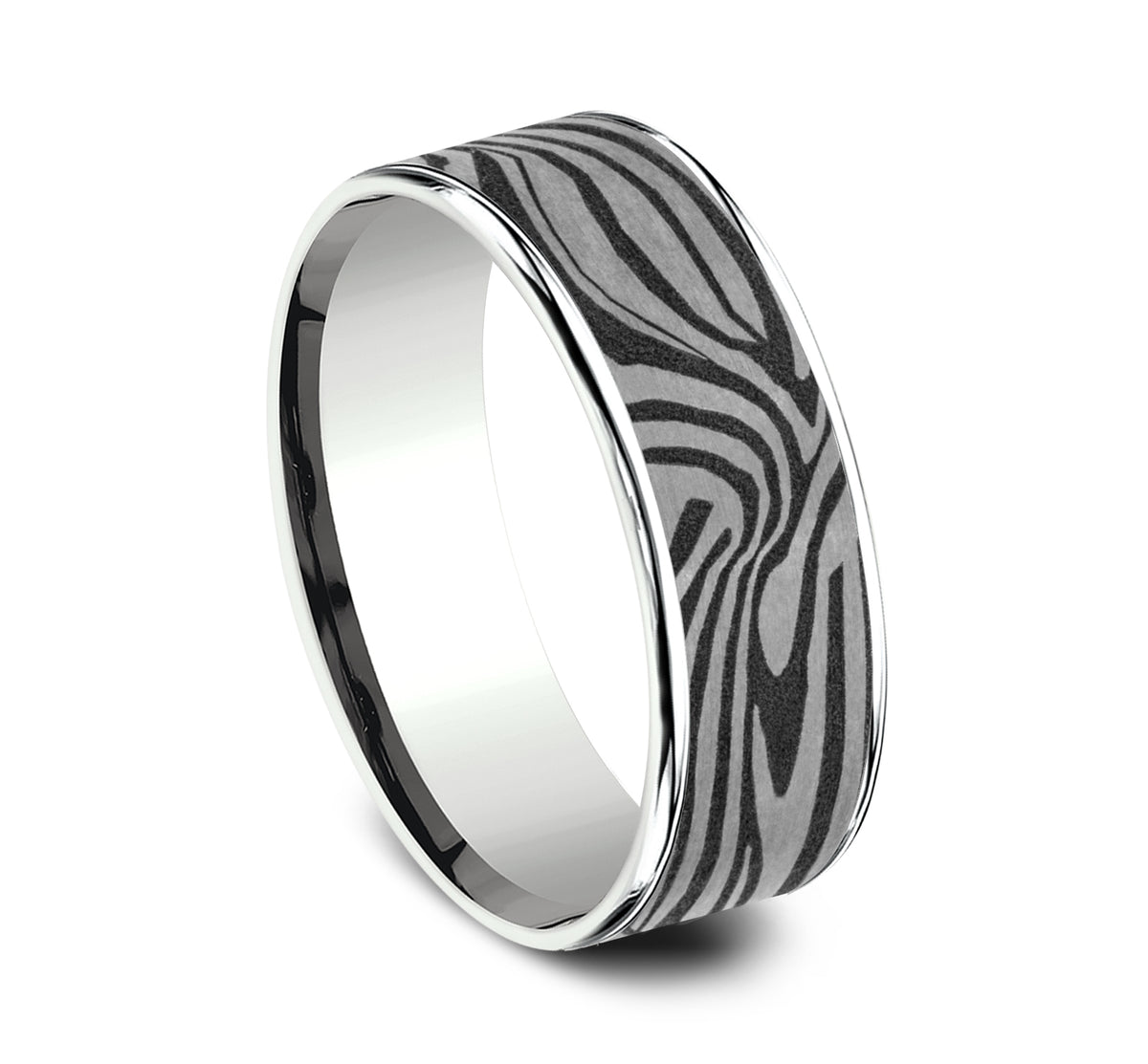THE LAVA LAMP - 14K White Gold / Grey Tantalum - image 2
