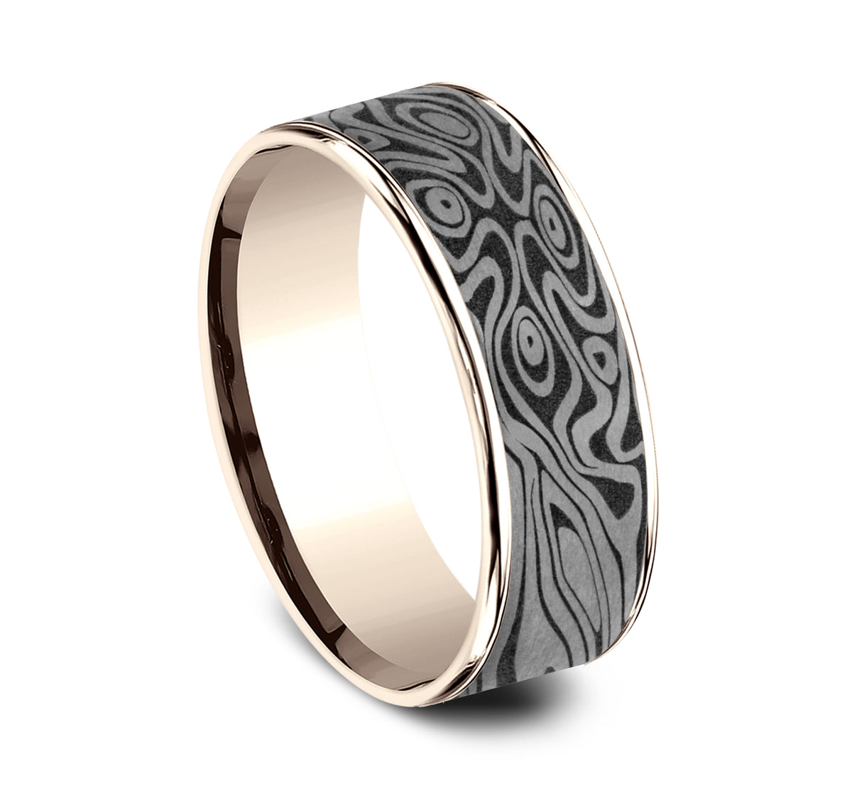 THE BIRDS EYE - 14K Rose Gold / Grey Tantalum - image 2