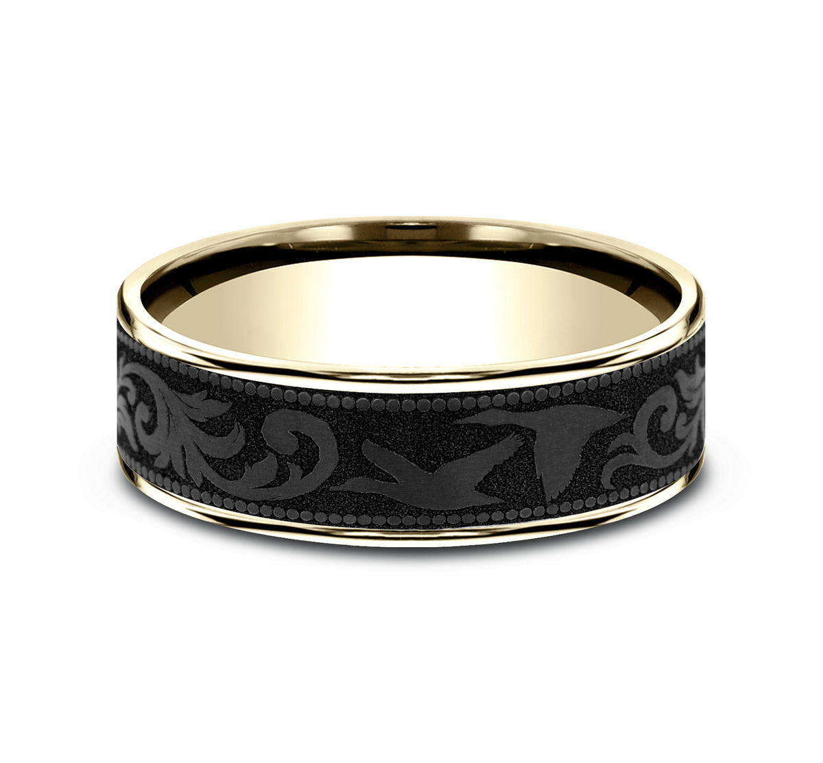 THE WATERFOWL - 14K Yellow Gold / Black Titanium - image 3