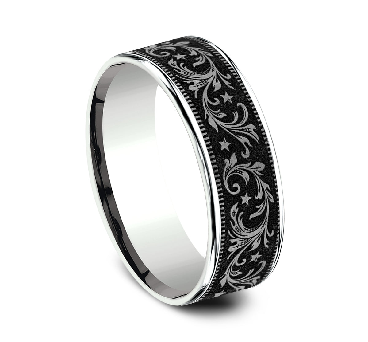 THE SPUR - 14K White Gold / Grey/Black Titanium - image 2