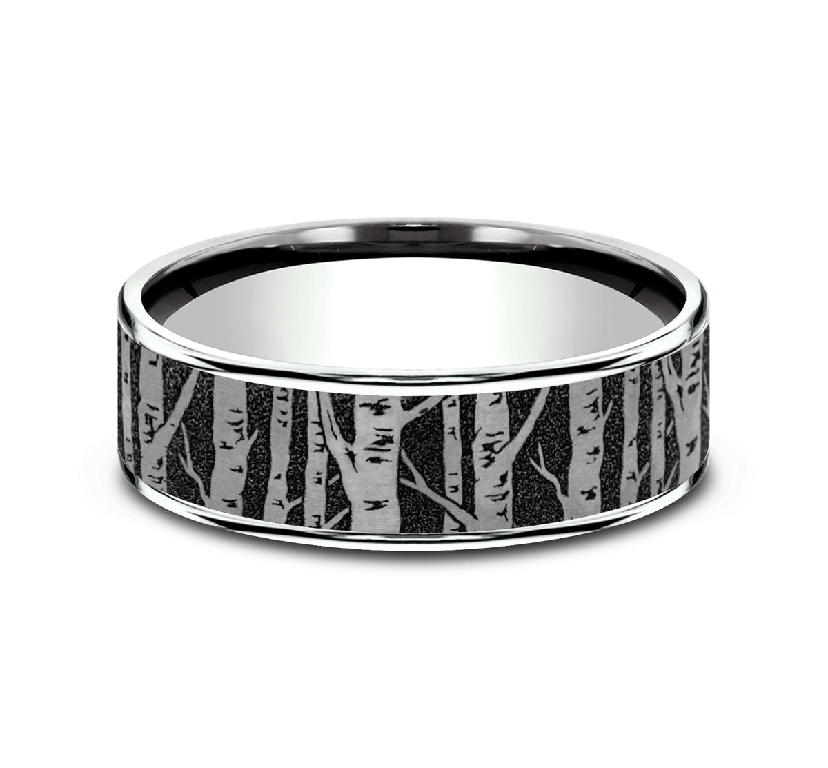 THE BIRCH - 14K White Gold / Grey/Black Titanium - image 3