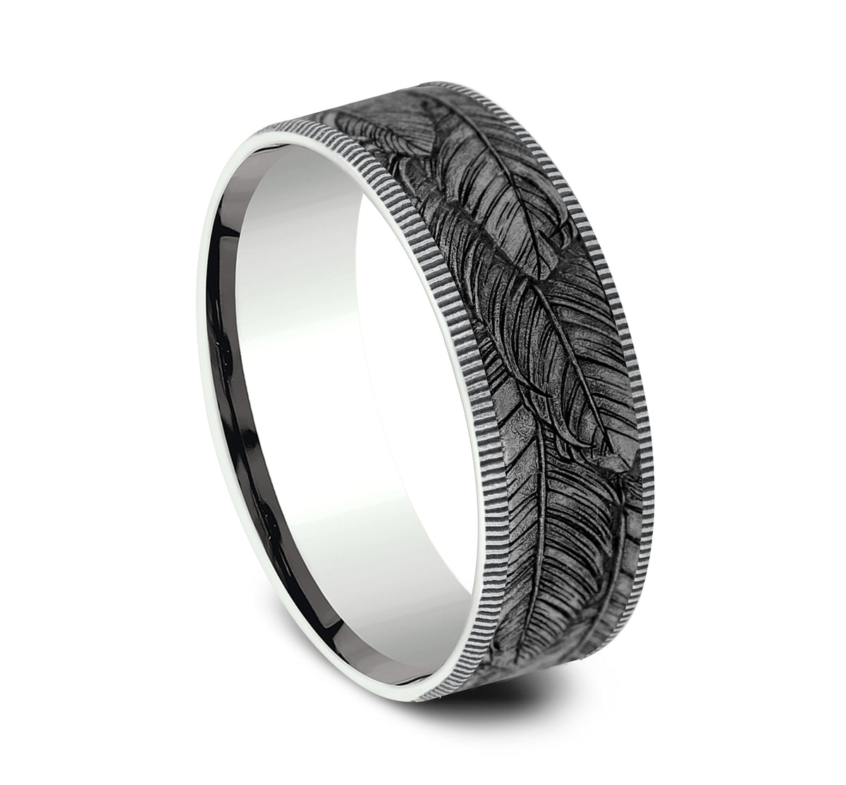 THE COVEY - 14K White Gold / Grey Tantalum - image 2