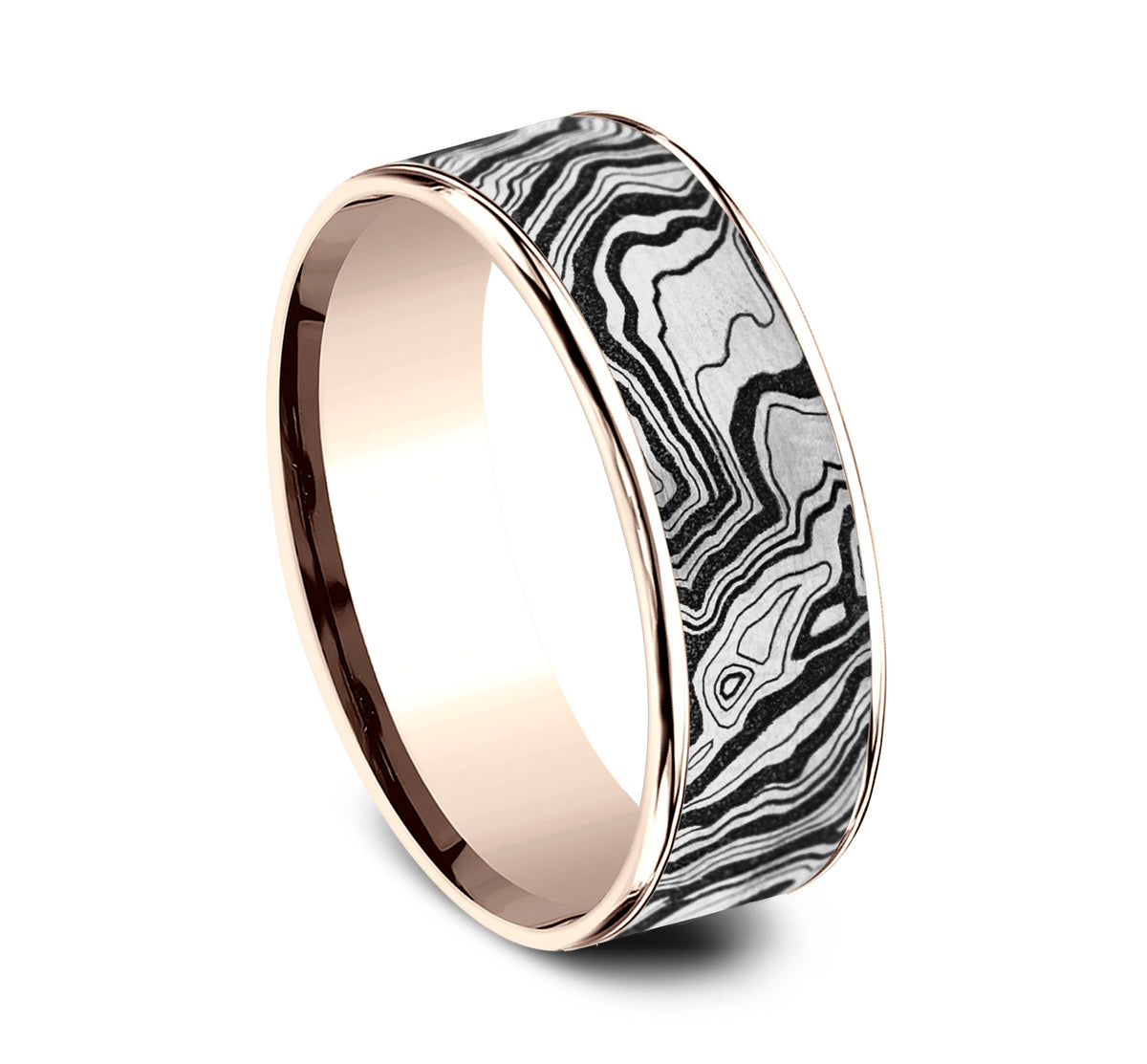 THE EXPLORER - 14K Rose Gold / Grey/Black Titanium - image 2