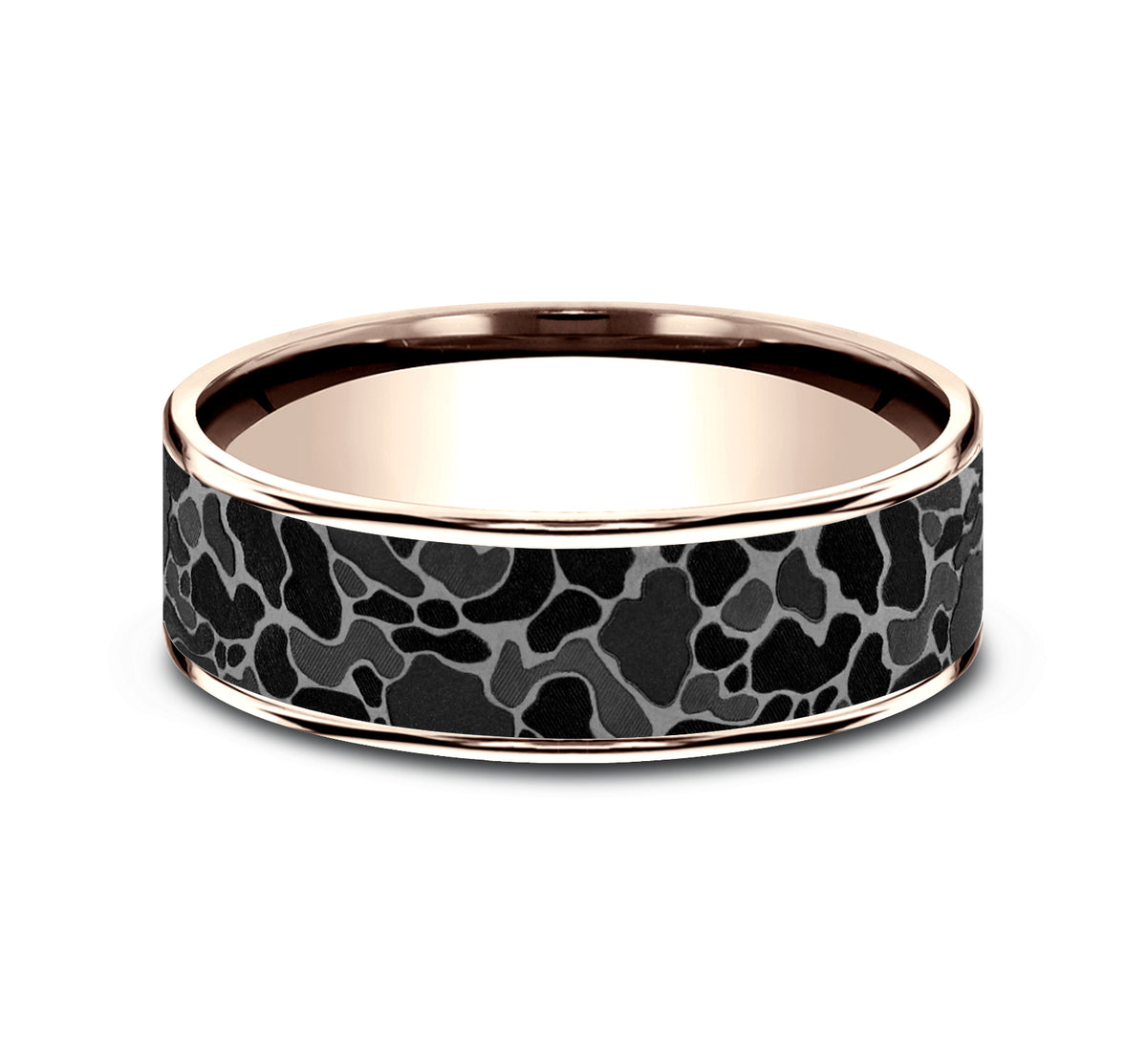 THE DUCK CAMO - 14K Rose Gold / Grey Tantalum - image 3
