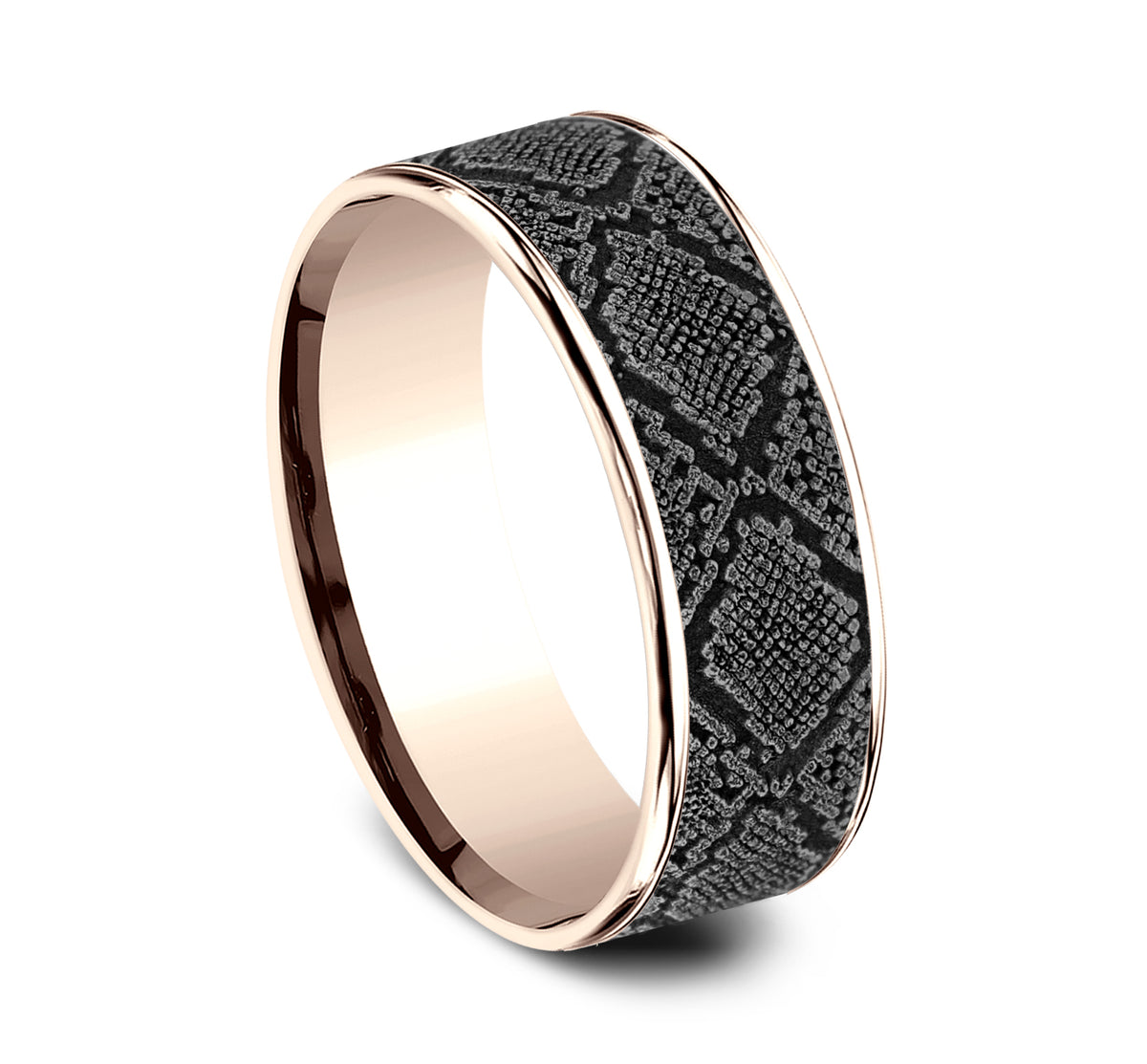 THE DIAMONDBACK - 14K Rose Gold / Grey Tantalum - image 2
