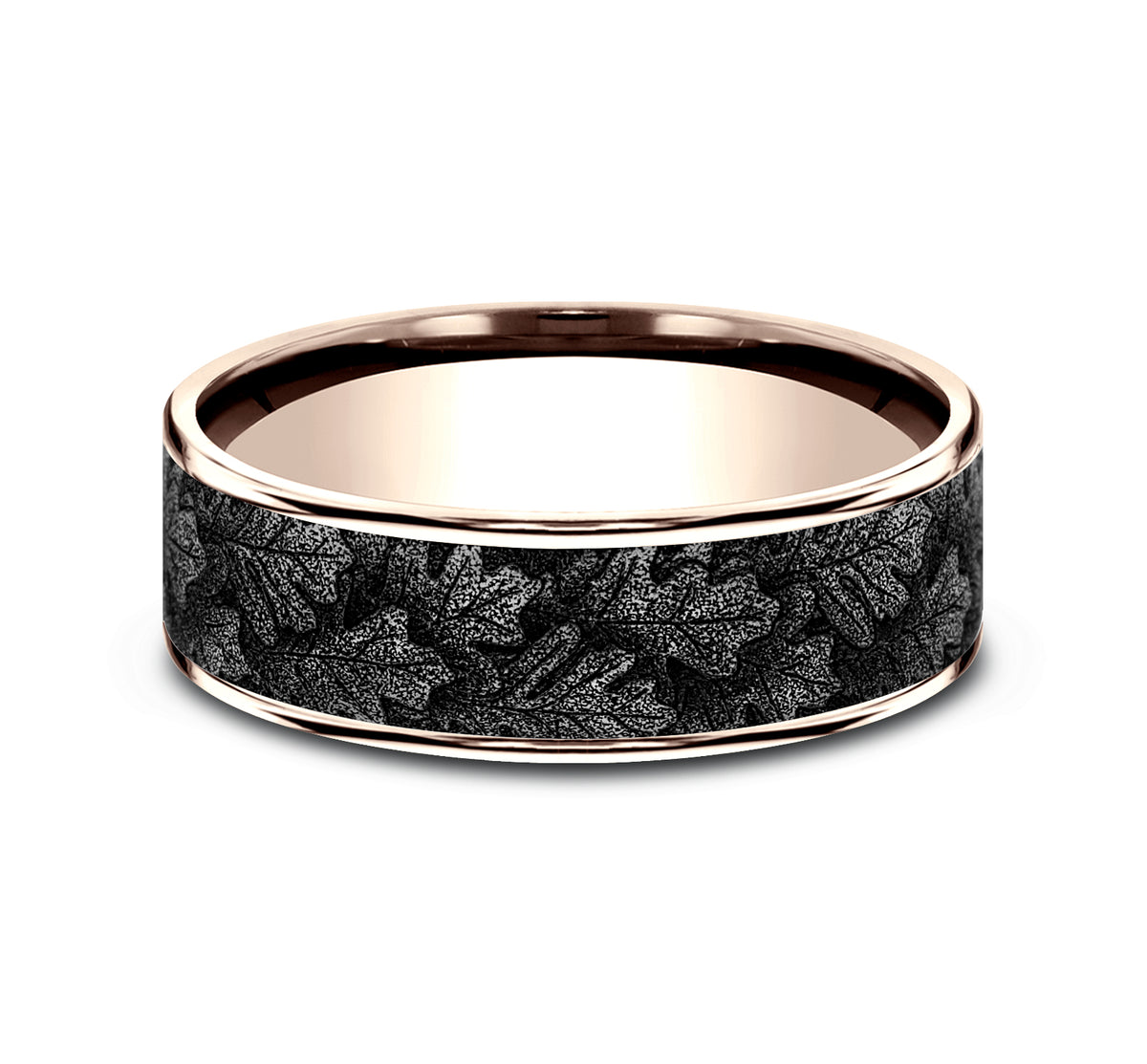 THE OAK - 14K Rose Gold / Grey/Black Titanium - image 3