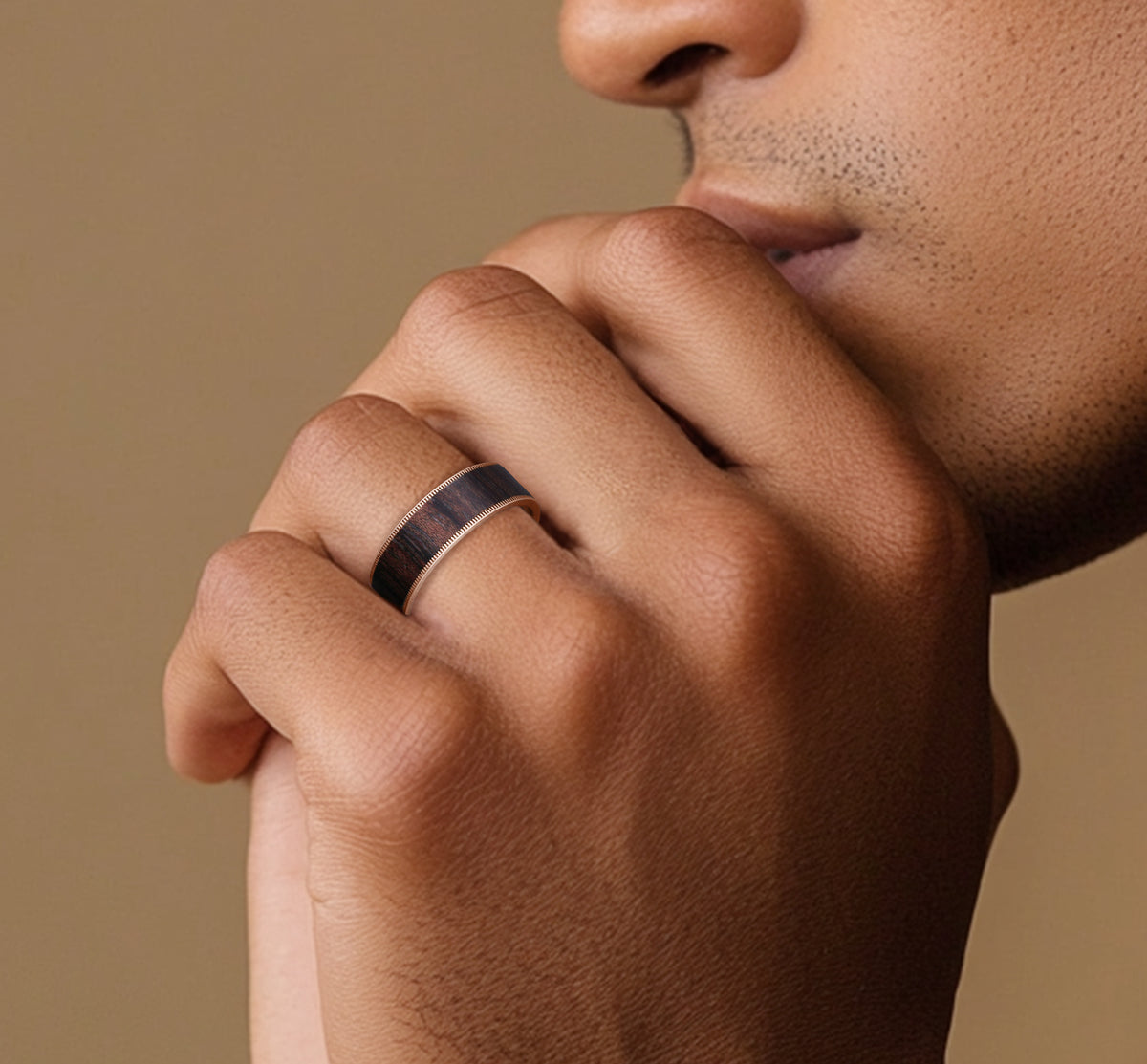 THE BRIARWOOD - 14K Rose Gold / Wood - image 5