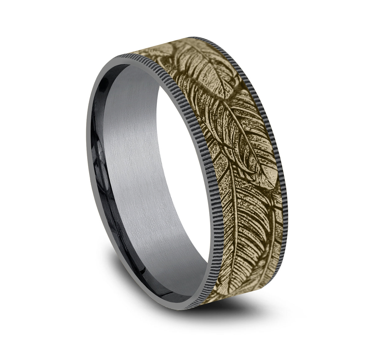 THE COVEY - Grey Tantalum / 14K Yellow Gold - image 2