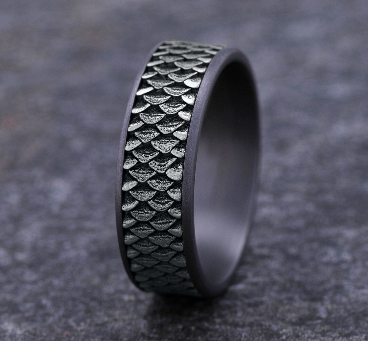 THE ANGLER - Grey Tantalum / 14K White Gold - image 4