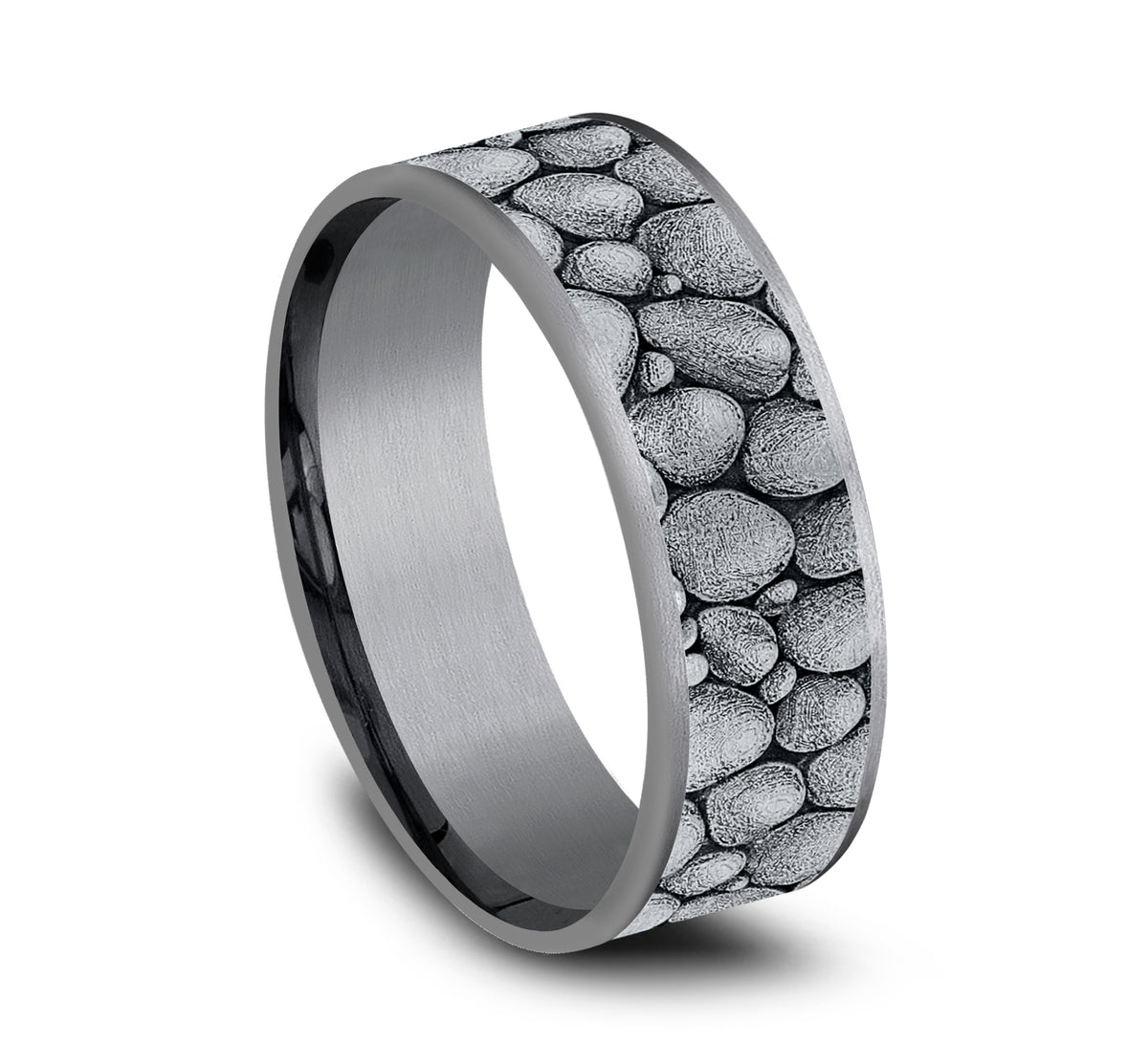 THE RIVER ROCK - Grey Tantalum / 14K White Gold - image 2