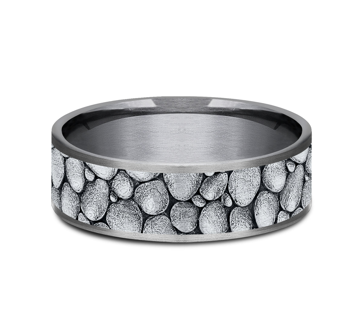 THE RIVER ROCK - Grey Tantalum / 14K White Gold - image 3