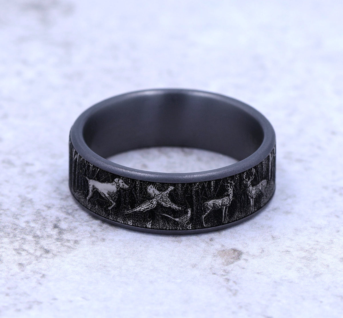 THE HUNTSMAN - Grey Tantalum / Grey/Black Titanium - image 4