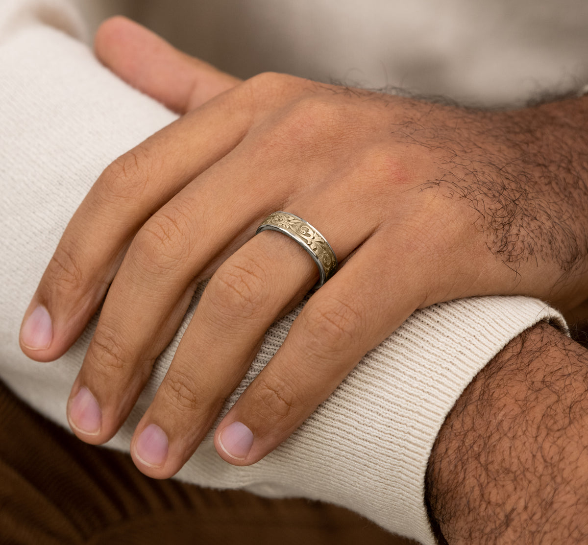 THE PRINCE - 14K White / Yellow Gold - image 5