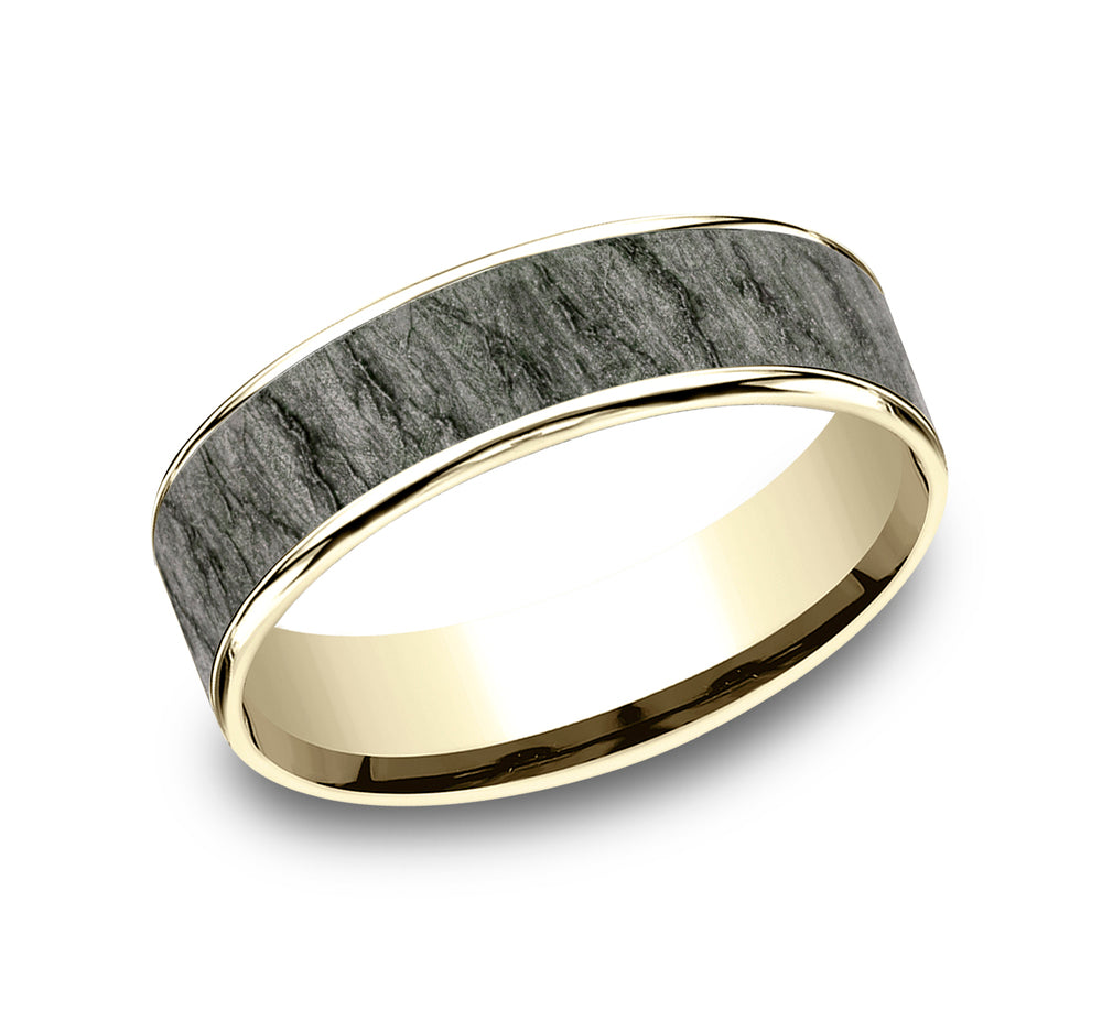 THE RAINIER - 14K Yellow Gold / Grey Tantalum