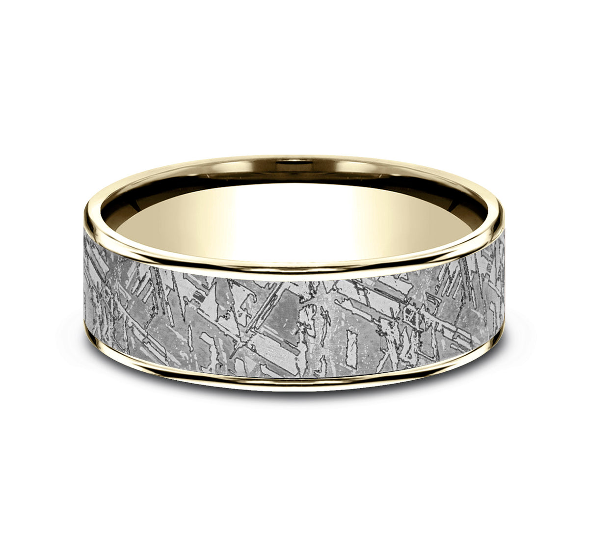THE GIBEON - 14K Yellow Gold / Grey Tantalum - image 3