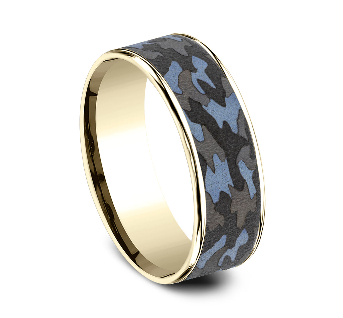 THE PATRIOT - 14K Yellow Gold / Grey Tantalum - image 2